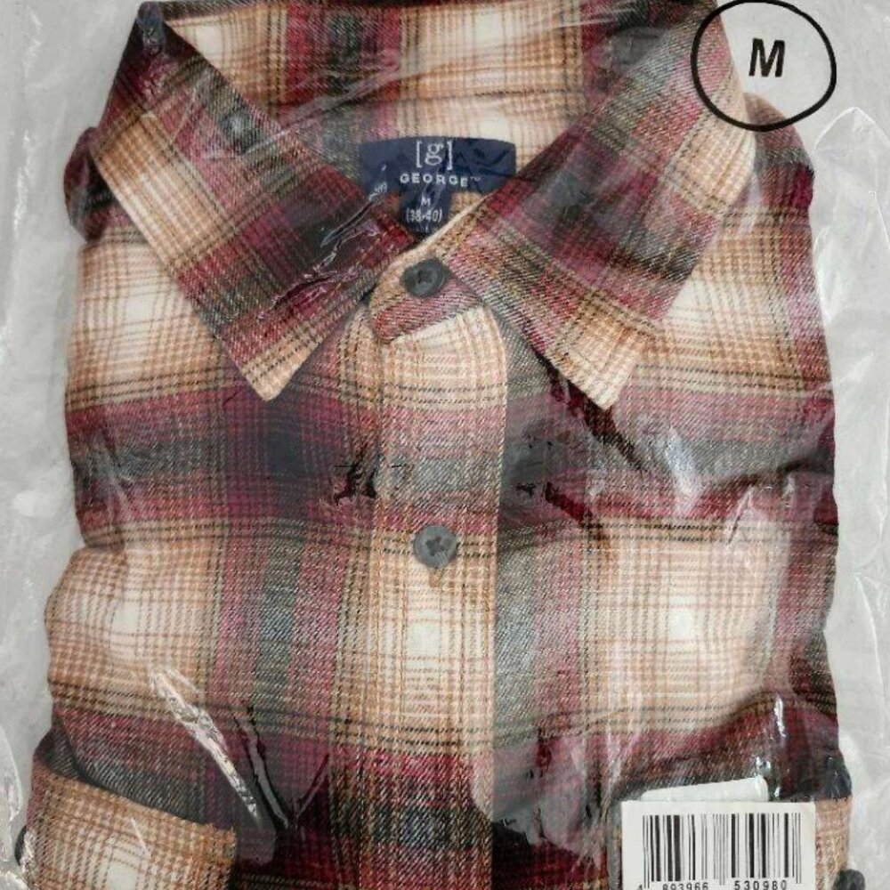 GEORGE - MEN'S LONGSLEEVE SHIRT (M 38-40)